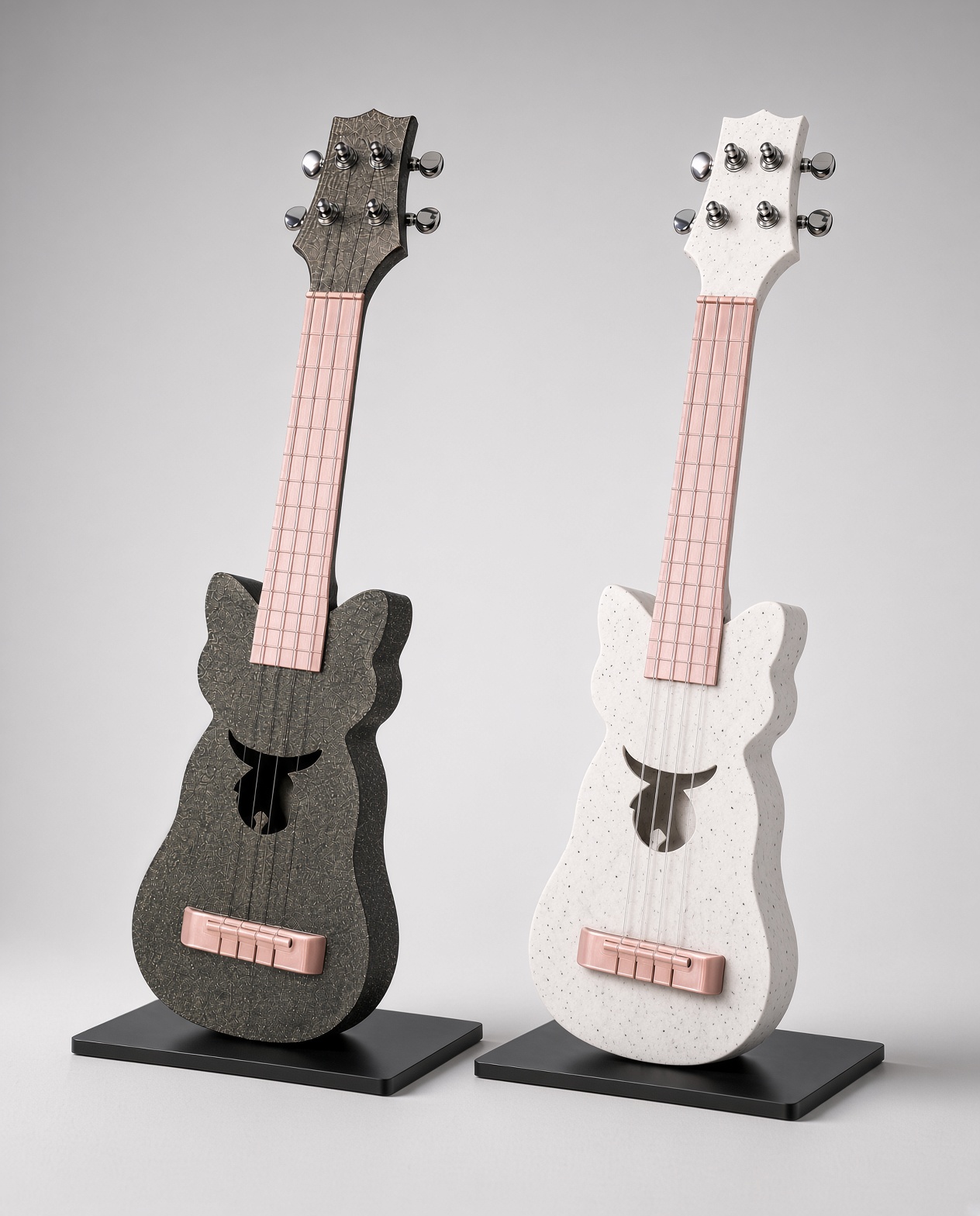 Ukumeowmeow series electric-acoustic ukulele